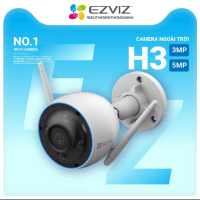 Camera EZVIZ H3 2K (Thân Wifi 3MP, loa + mic, đêm có màu, báo động, AI)